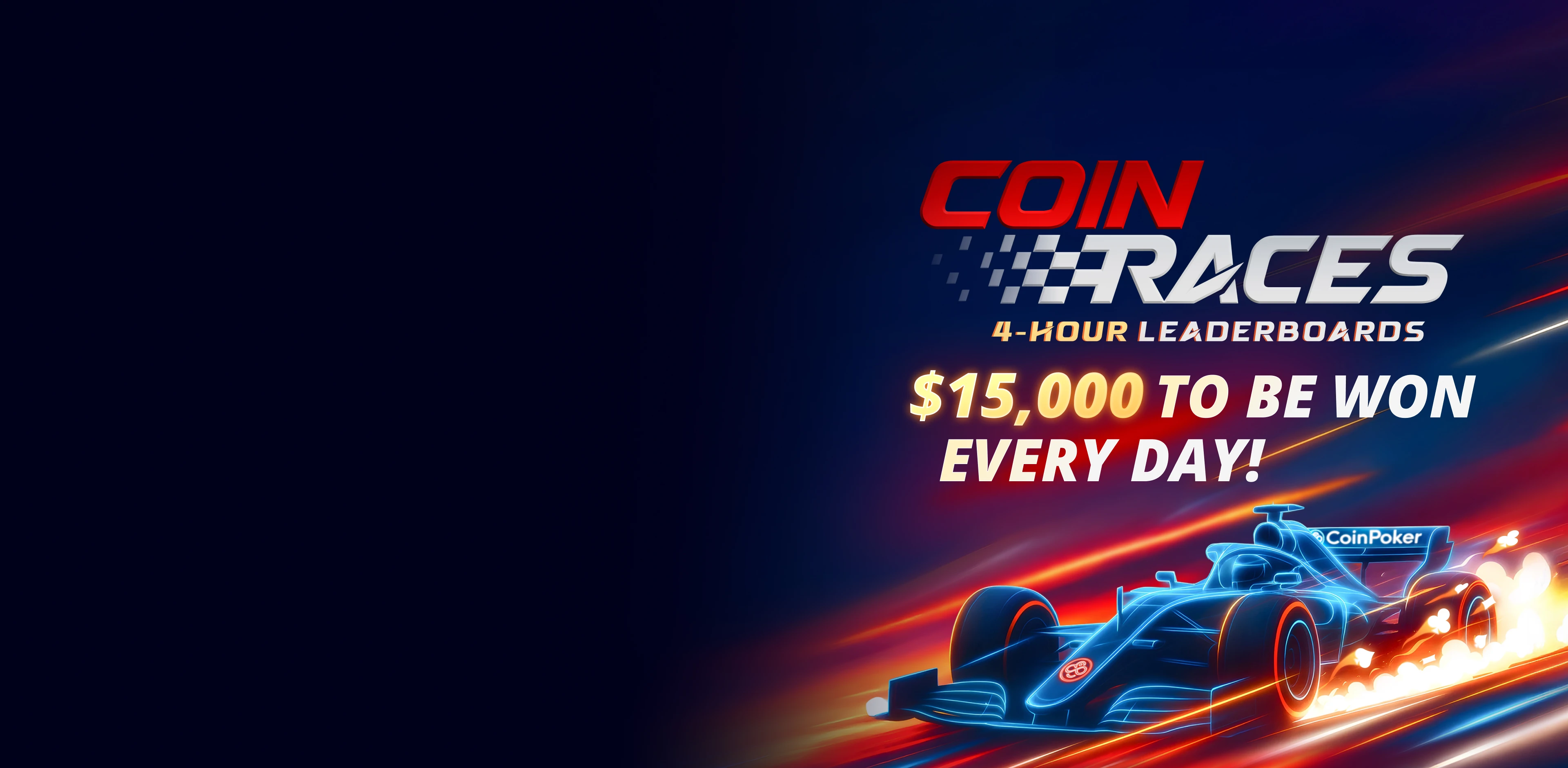 CoinRaces: Unsere 15.000 $ Tages-Cash-Game-Rangliste