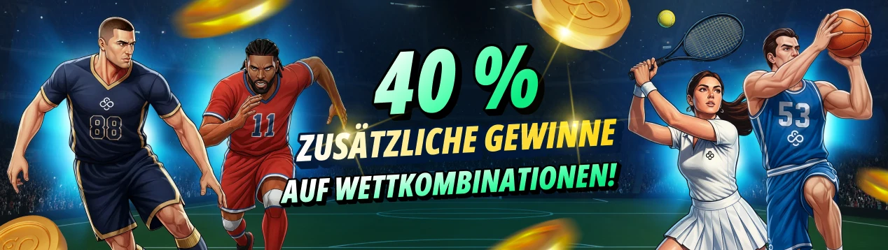 Sportwetten – Kombinationswetten-Boost