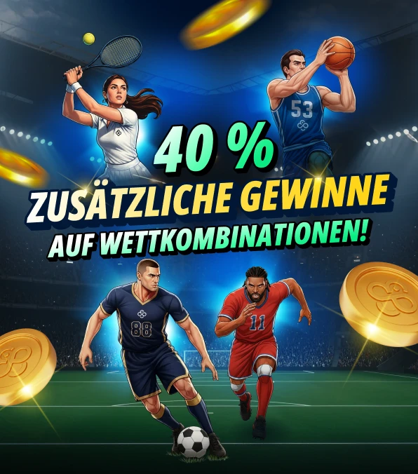 Sportwetten – Kombinationswetten-Boost