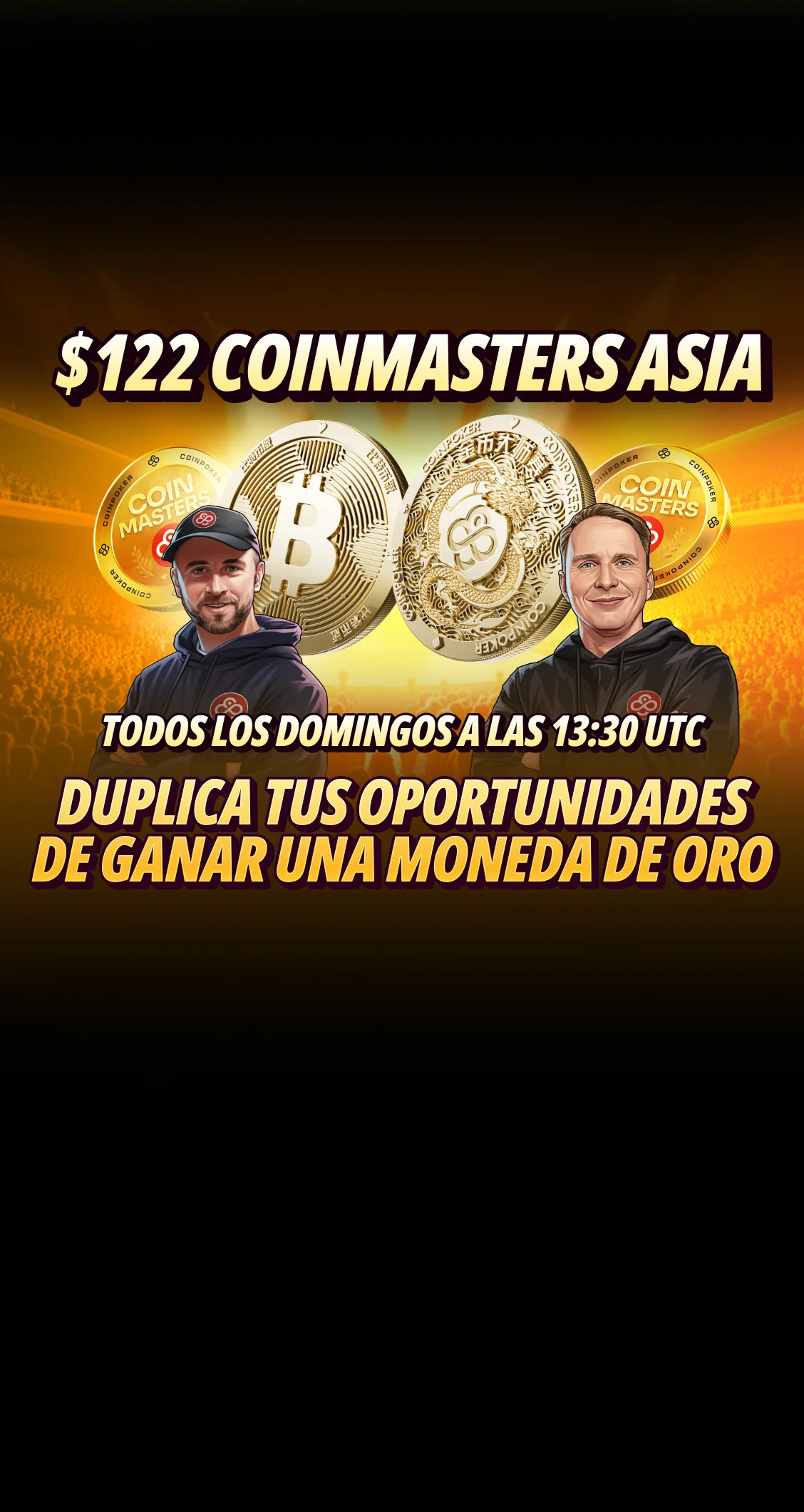 Serie de Torneos CoinMasters en Horario Amigable para Asia