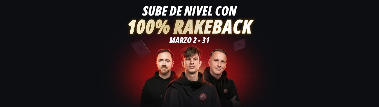 100 % de rakeback