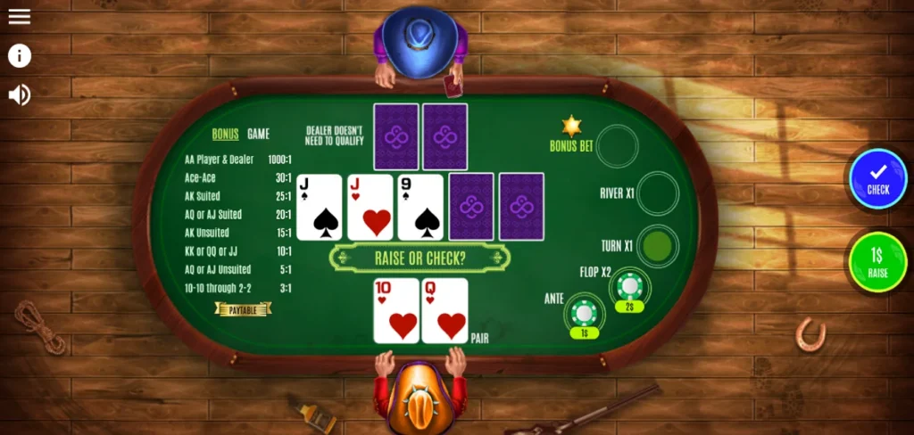 Bonus Texas Hold'em