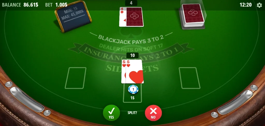 Blackjack Perfect Pairs