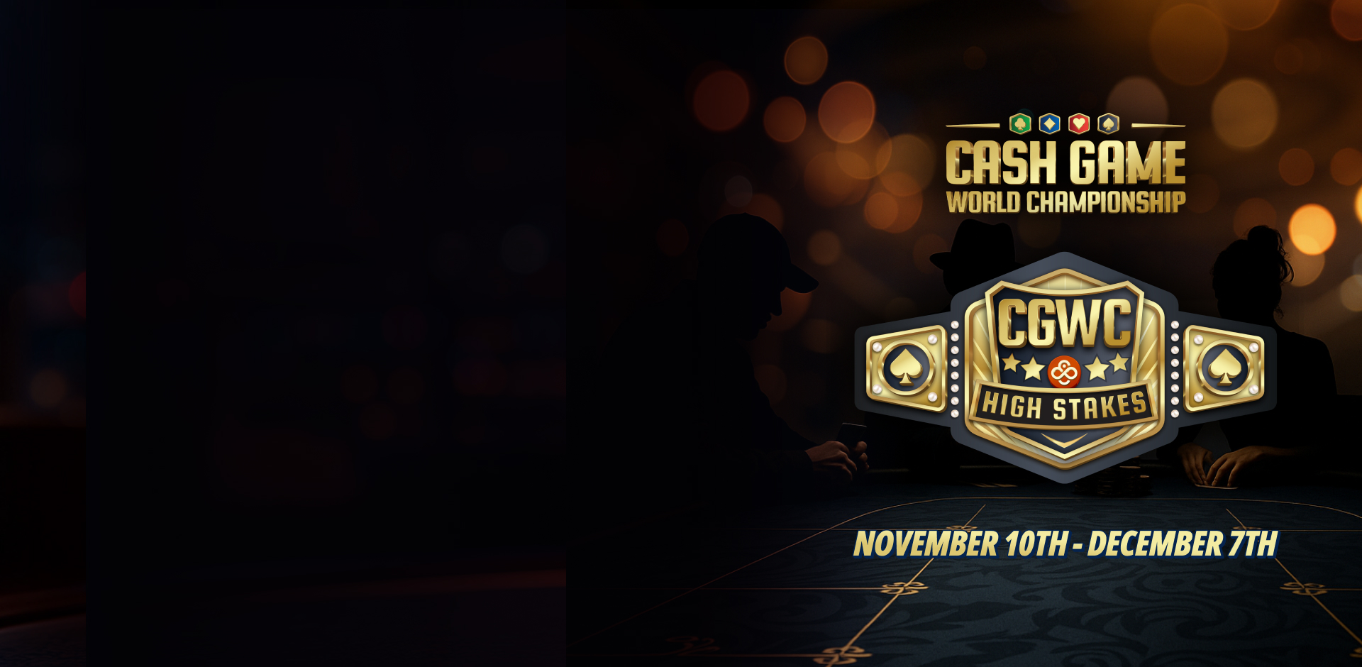 Championnat du monde de cash game à enjeux élevés 2025 sur CoinPoker