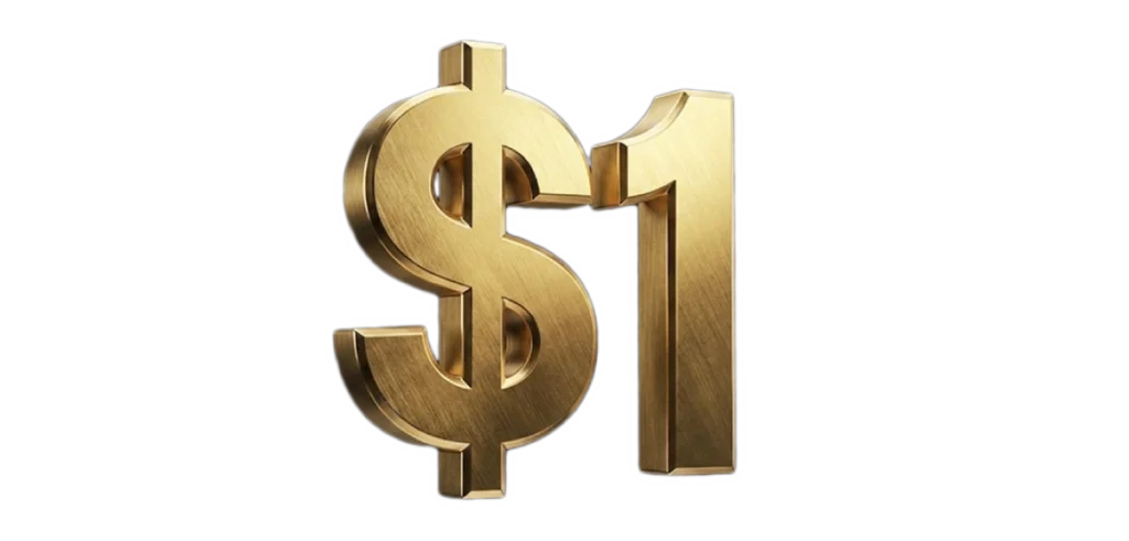 Commencez votre ascension pour 1 $