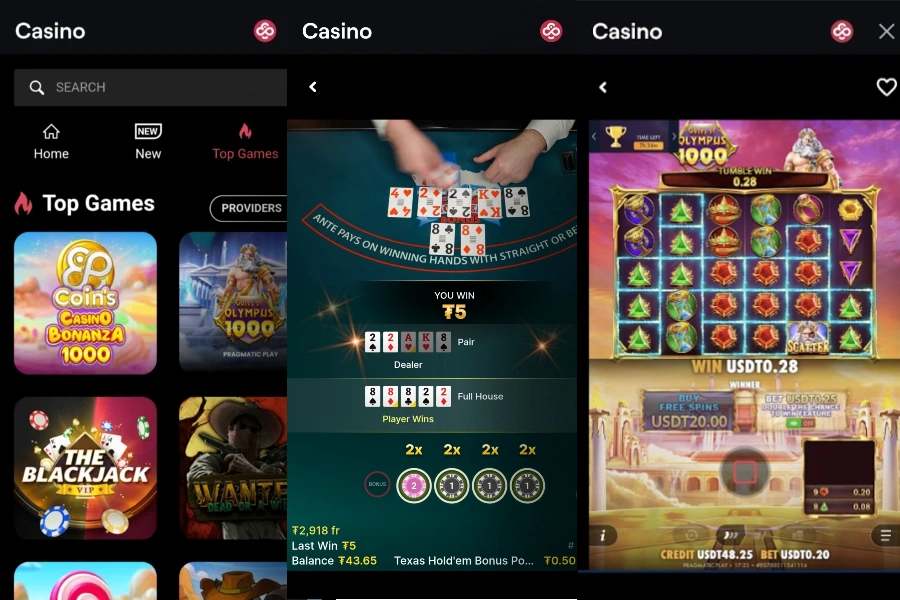 ブラウザですぐにプレイ、またはアプリをダウンロード