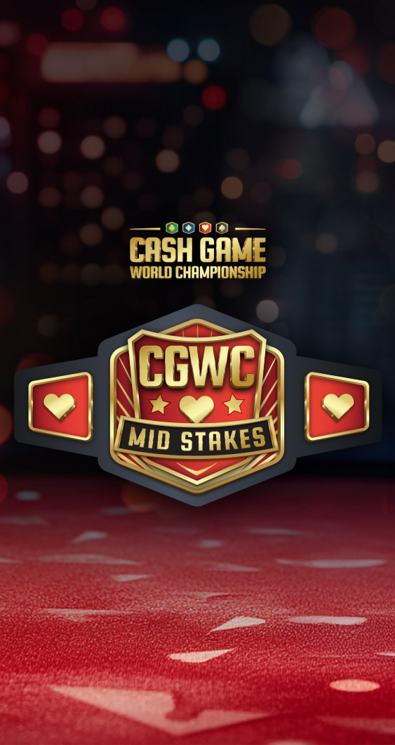 Verover De Mid-Stakes<br>Cash Games Wereldkampioenschap!