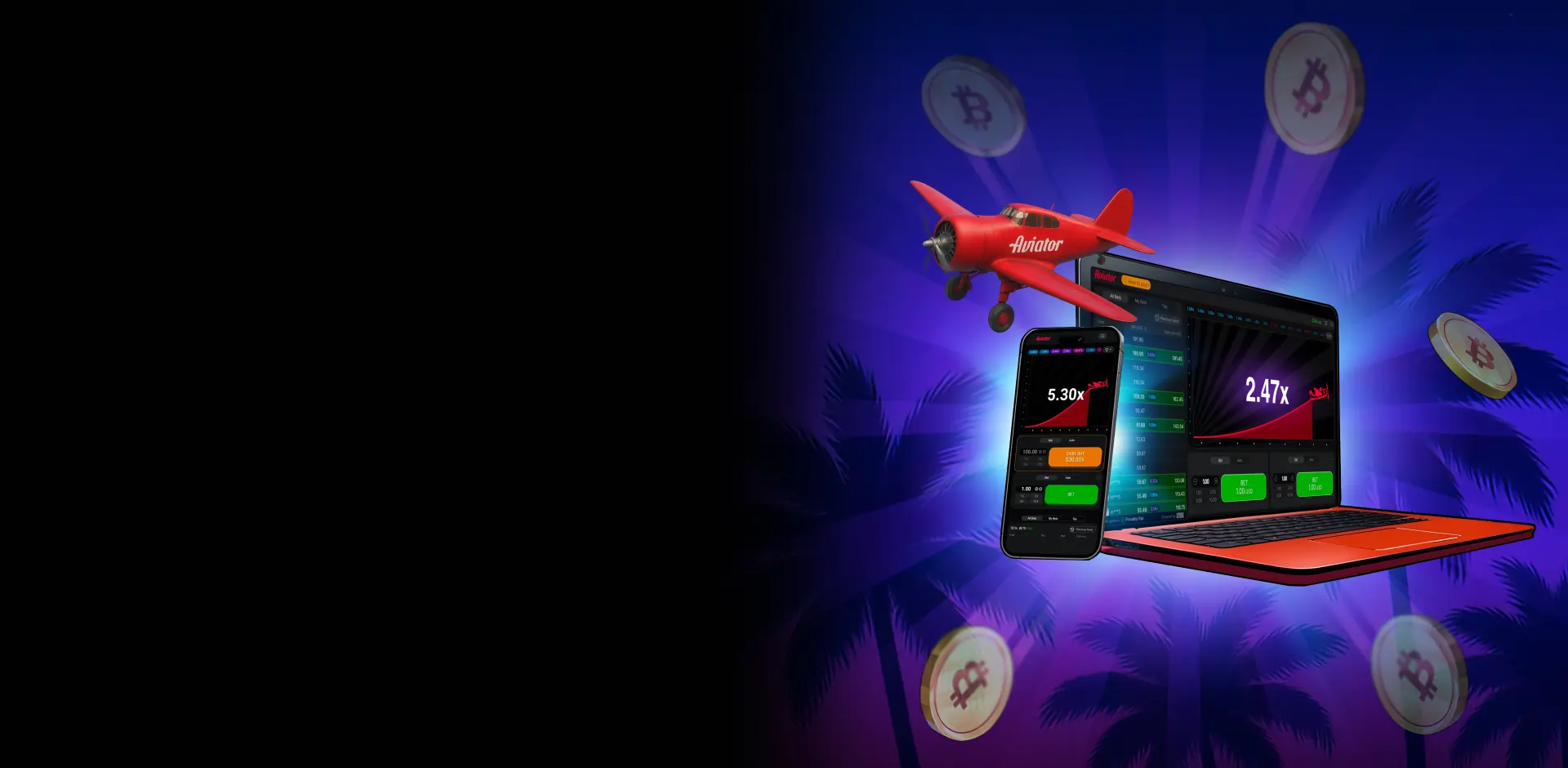 Speel de Aviator Casino Game op CoinPoker