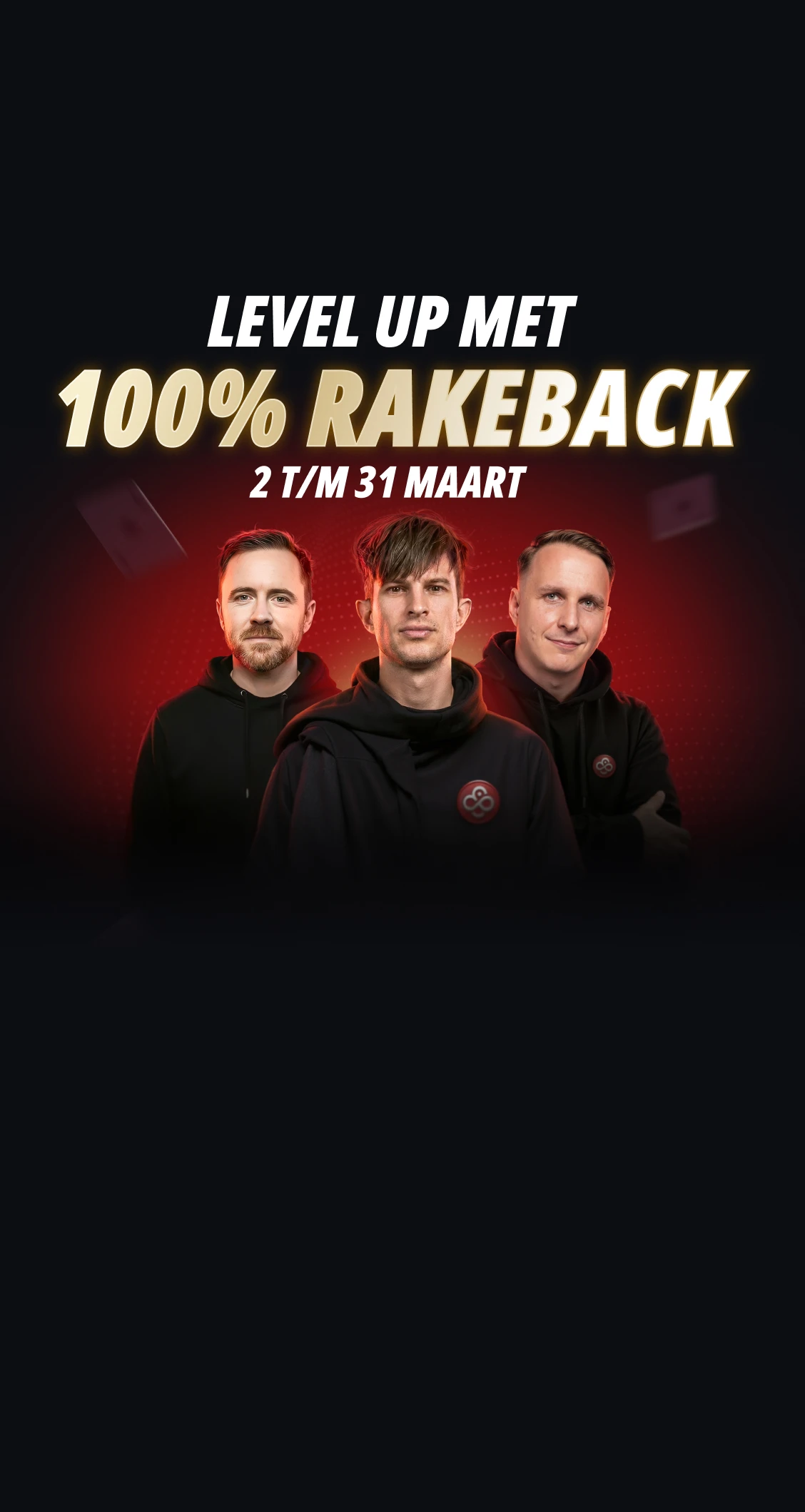 CoinPoker 100% Rakeback:<br />
Alle rente in maart terugbetaald