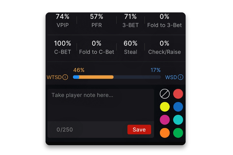 Spelersnotities & Tags