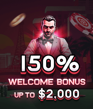 Bónus de boas-vindas de 150%