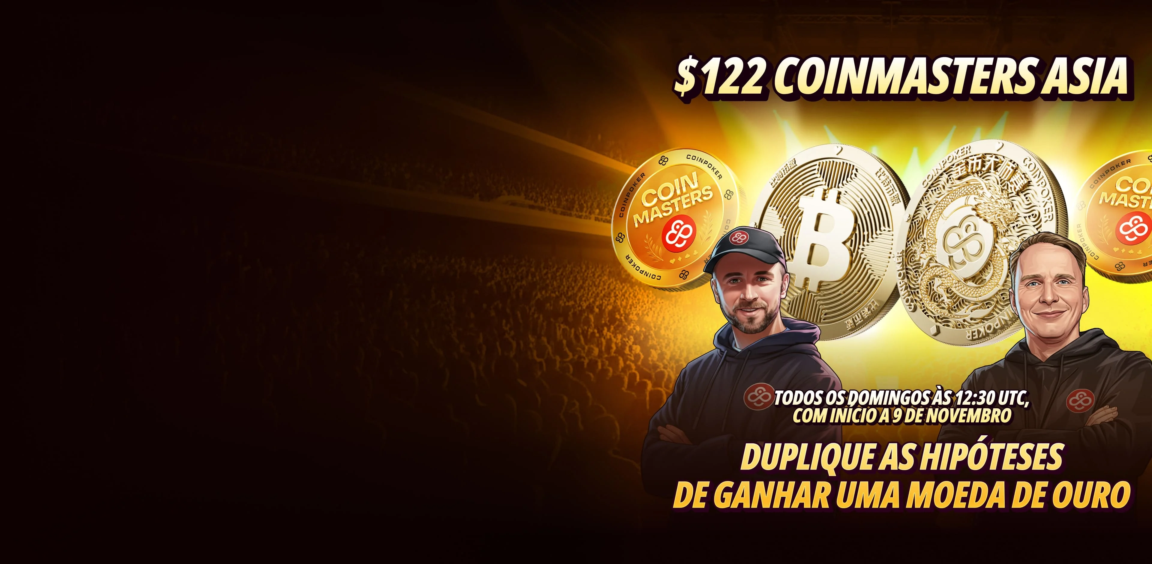 Série de Torneios CoinMasters em Fuso Horário Favorável à Ásia