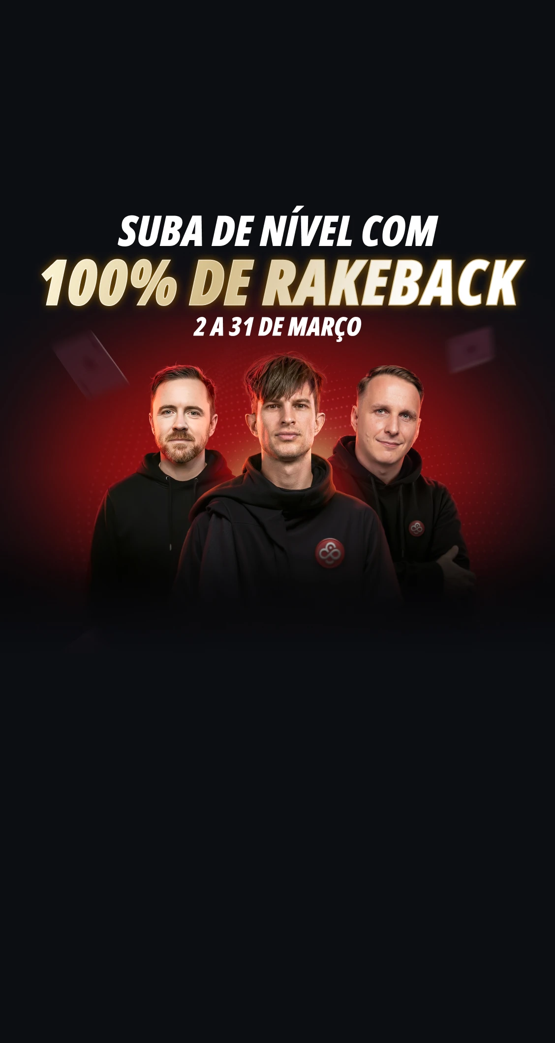 100% de Rakeback na CoinPoker:<br />
Todo Rake pago em março