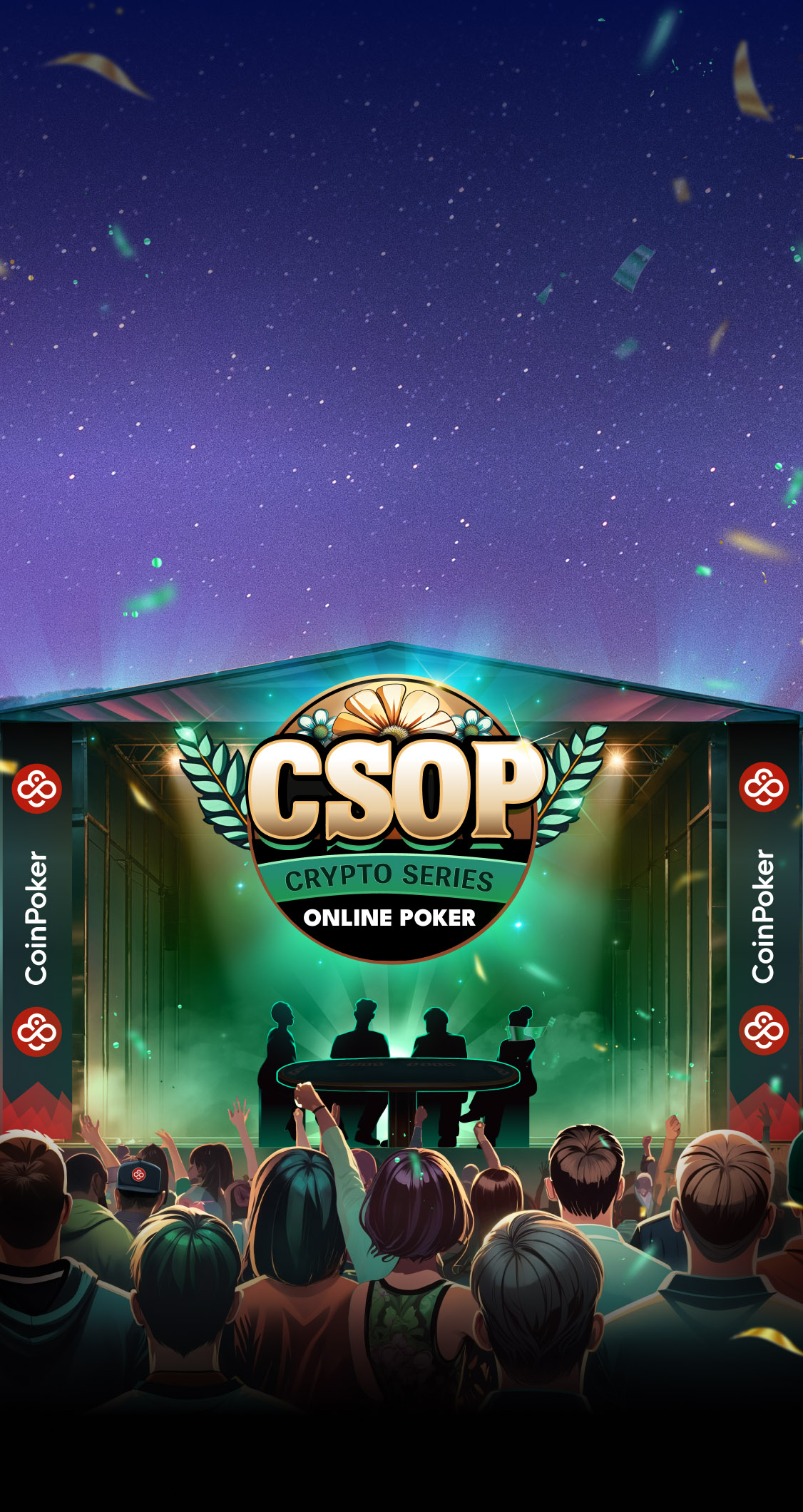 Ganhe sua parte dos mais de US$ 2.500.000 no CSOP Spring 2025<br>na CoinPoker