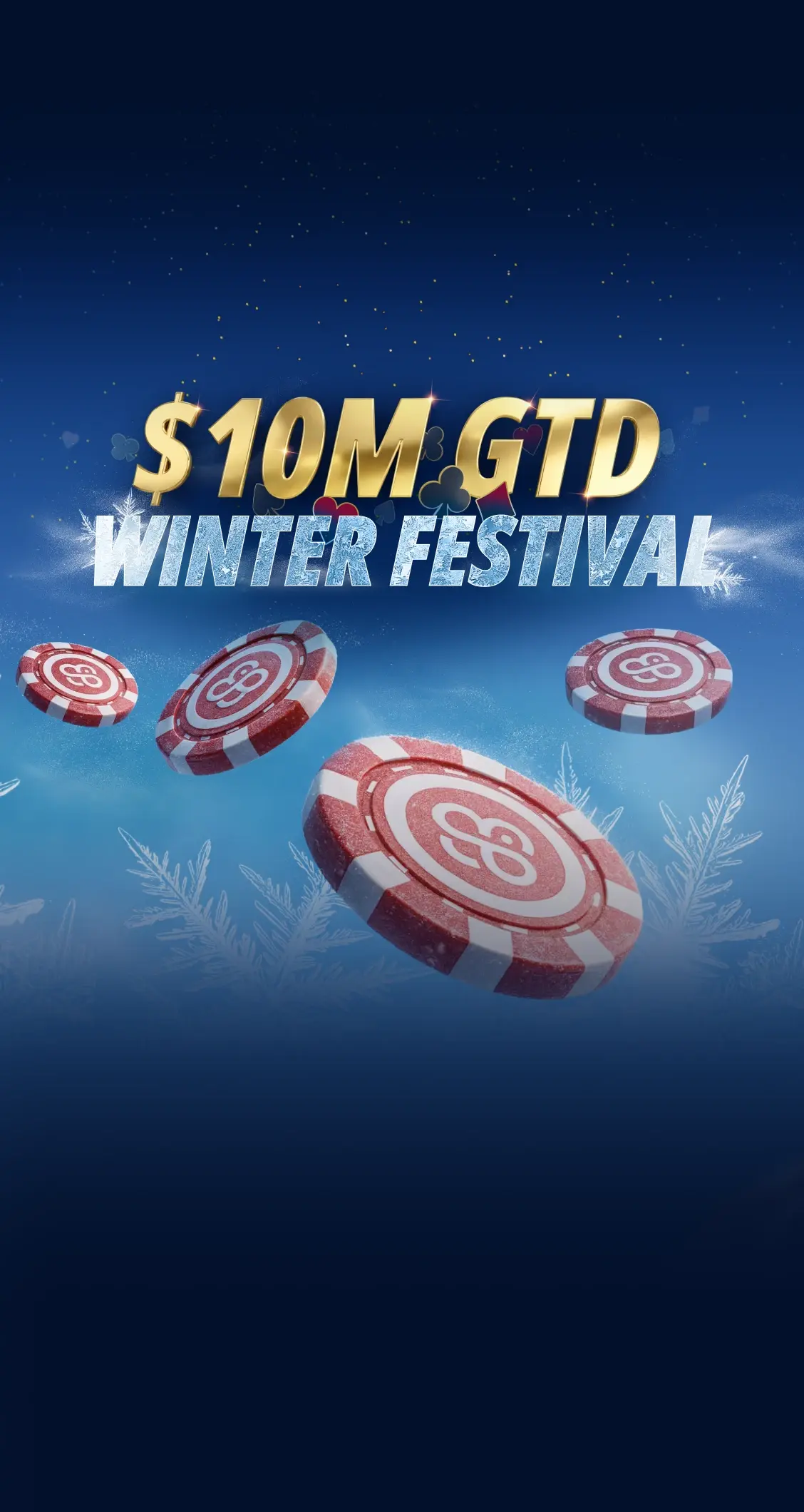 US$ 10 milhões garantidos<br />
Série do Festival de Inverno<br />
em CoinPoker