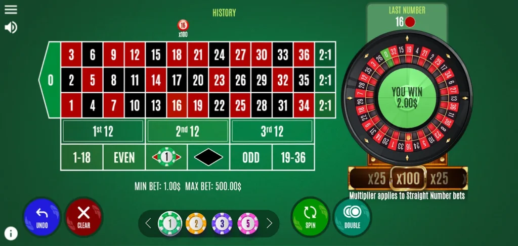 Platinum Roulette
