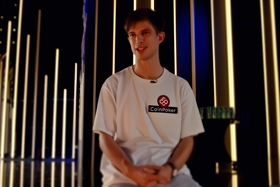 CoinPoker ambassador Mario Mosbock in an interview.
