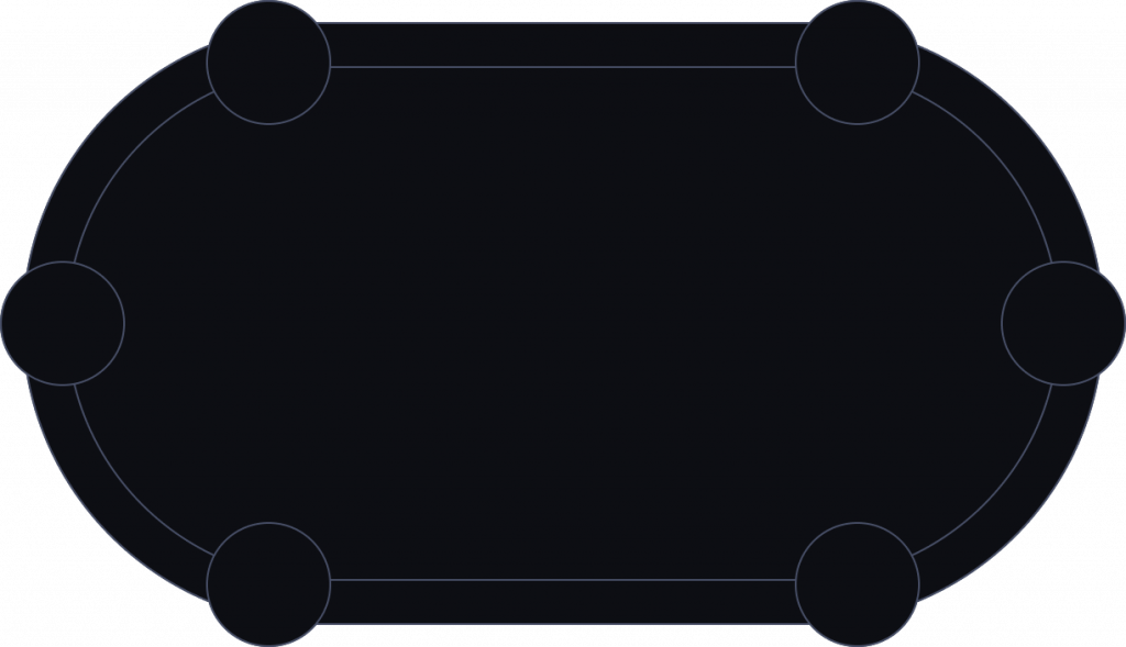 omaha hold em poker table