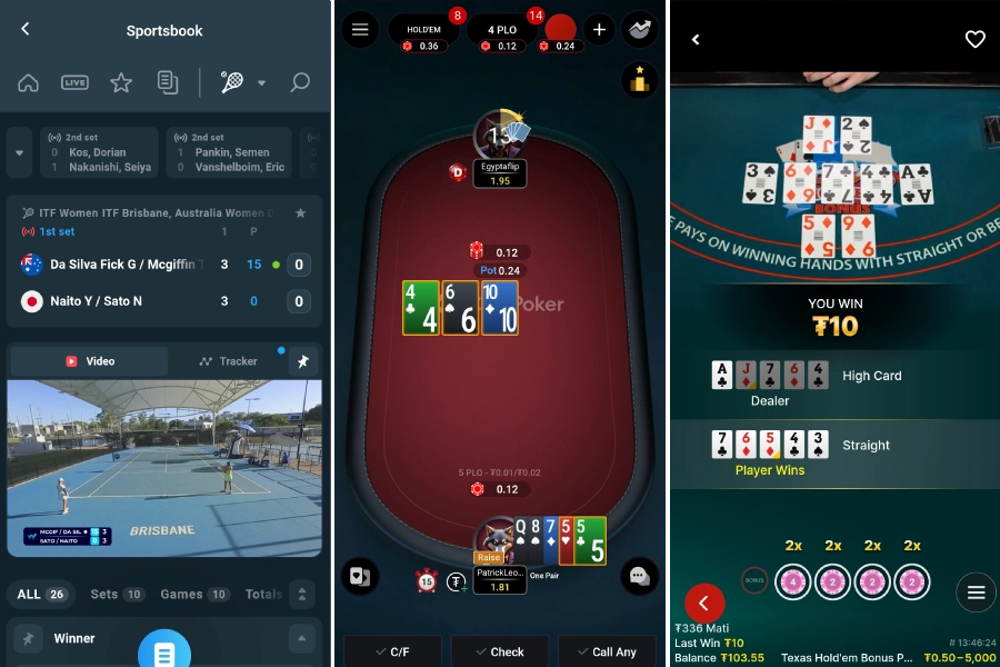 Cá Cược Thể Thao & Poker Được Tích Hợp