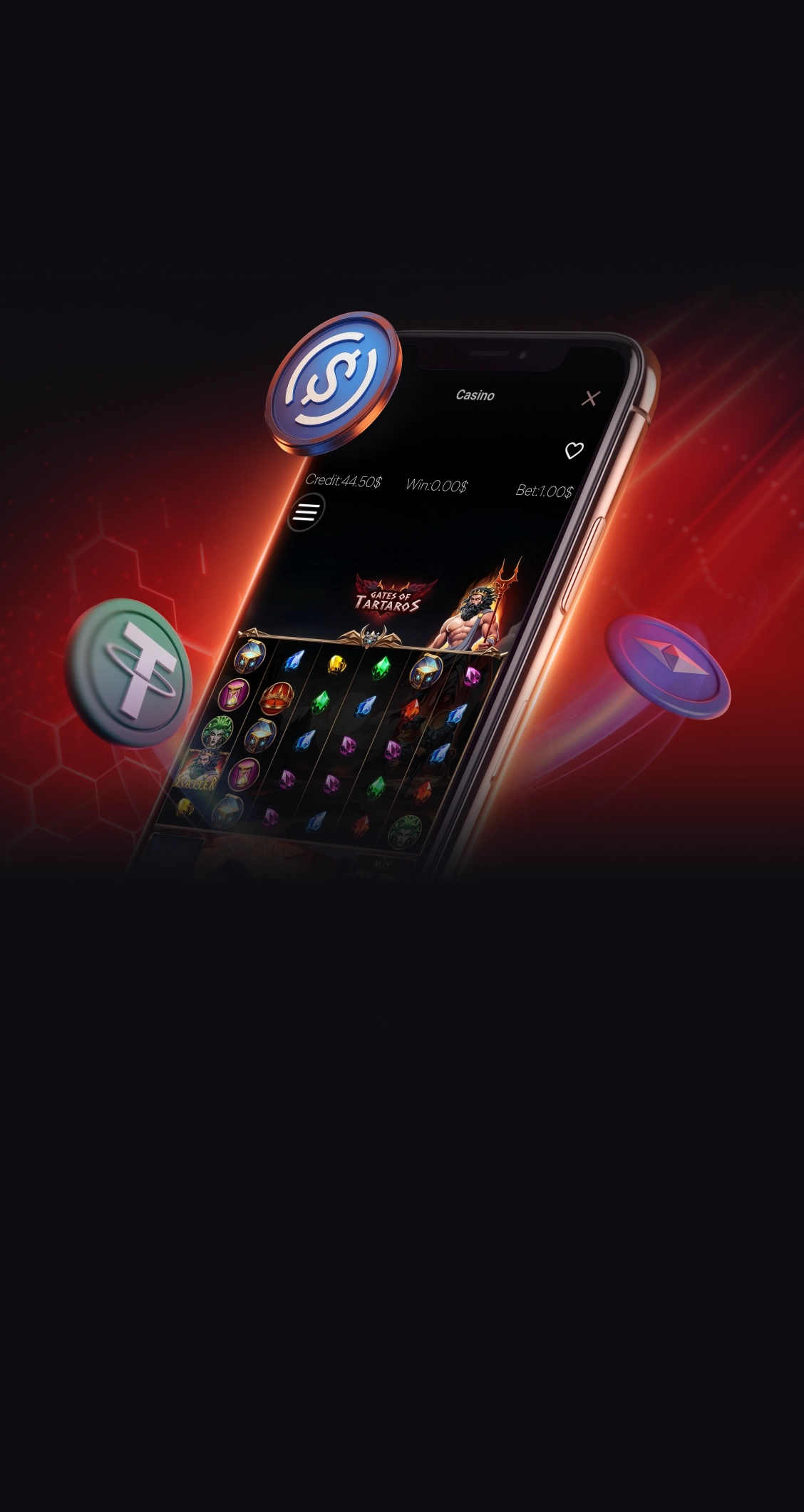 Chơi các trò chơi slot tiền điện tử và Bitcoin trực tuyến tại CoinPoker