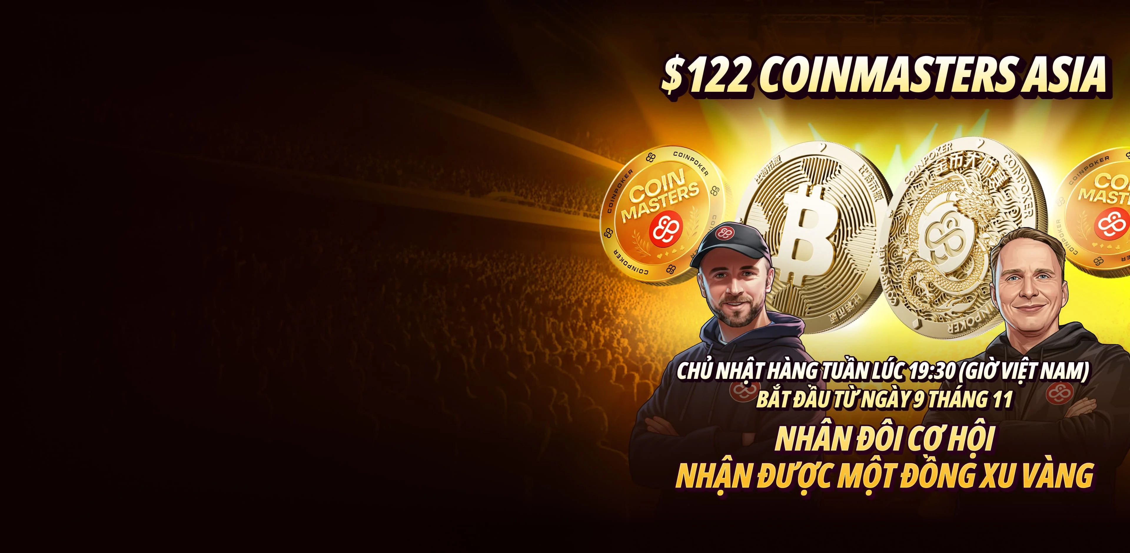 Loạt Giải Đấu Coinmasters Theo Múi Giờ Châu Á