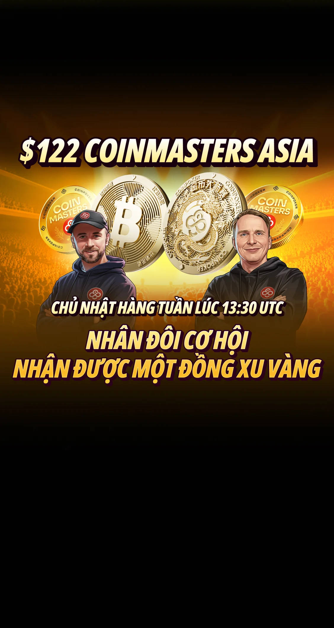 Loạt Giải Đấu Coinmasters Theo Múi Giờ Châu Á