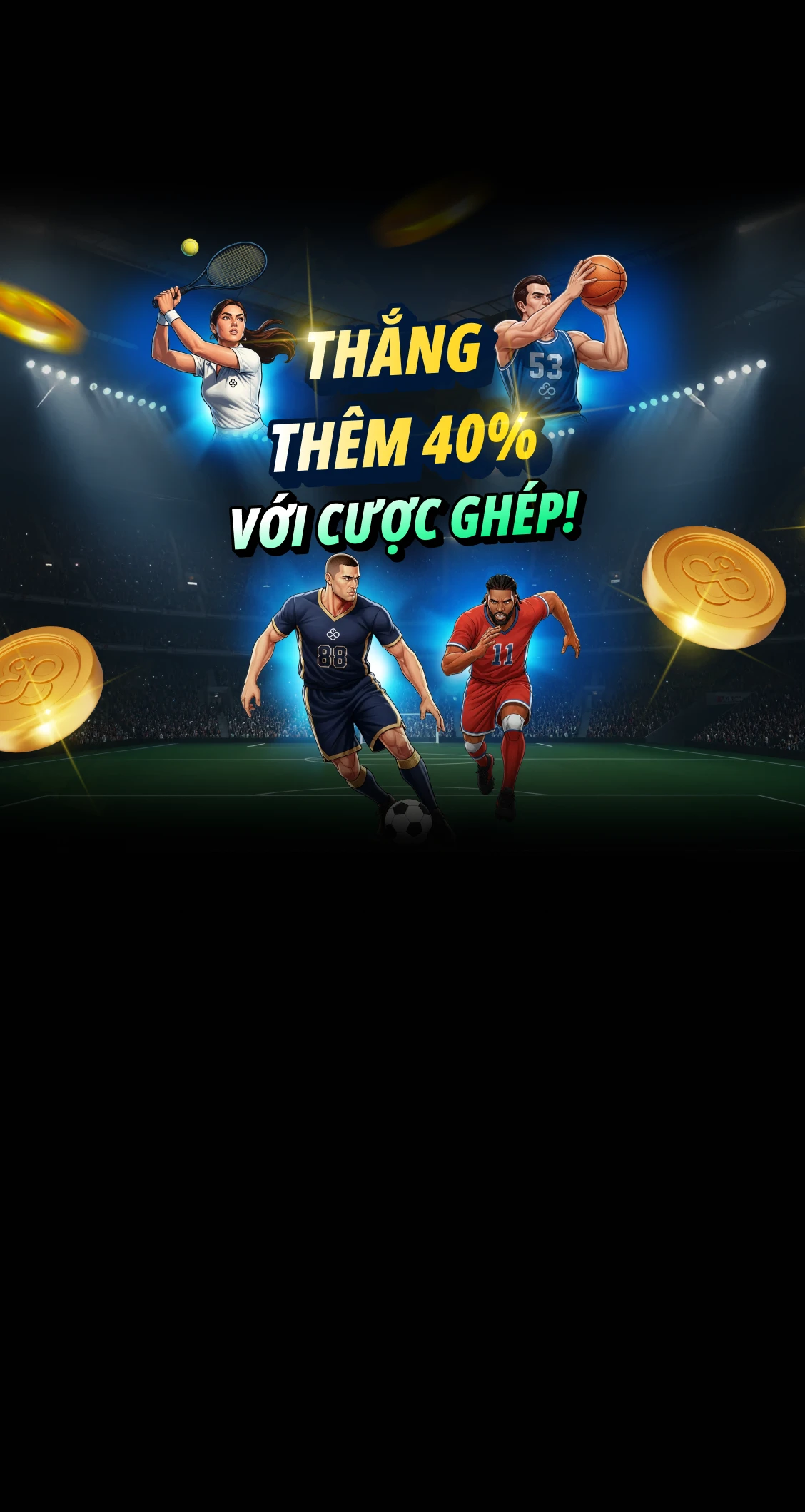 Cá cược thể thao - Tăng cường cho cược kết hợp