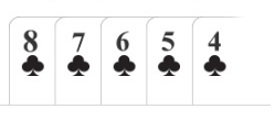 Poker hand Straight Flush 