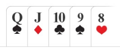 Poker hand Straight