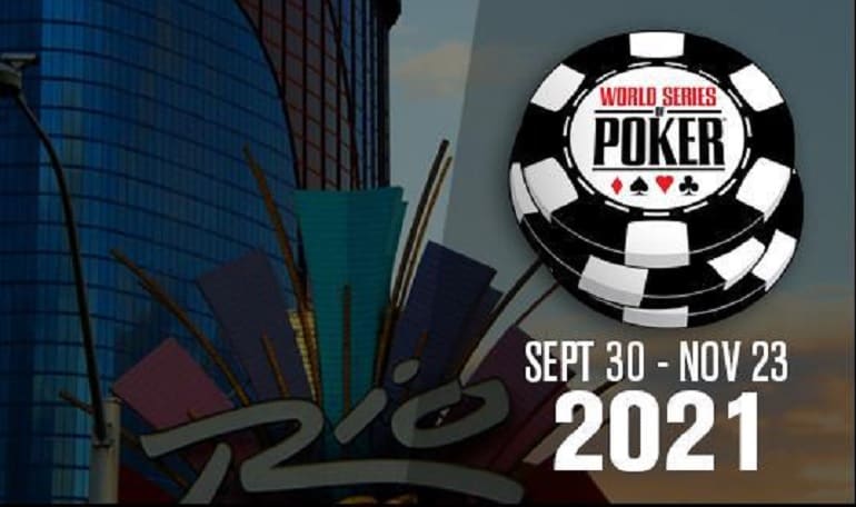 WSOP 2021 Sep Nov