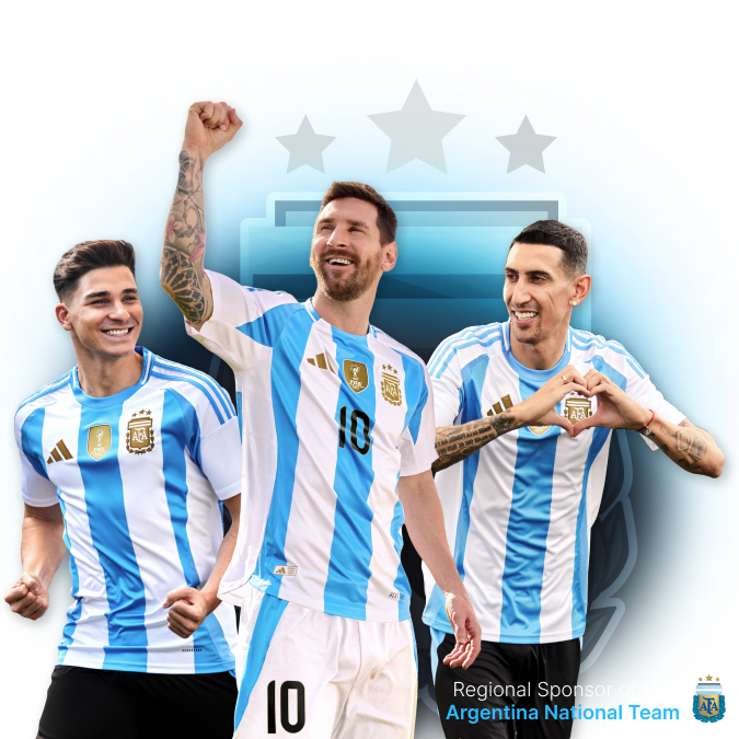 CoinPoker - Proud Sponsors of Argentina Football Team