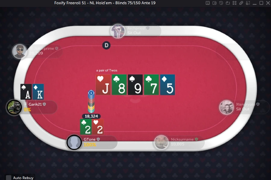 Freerolls & Centrolls