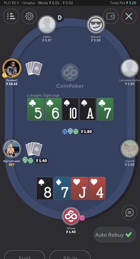 Pot Limit Omaha (PLO)