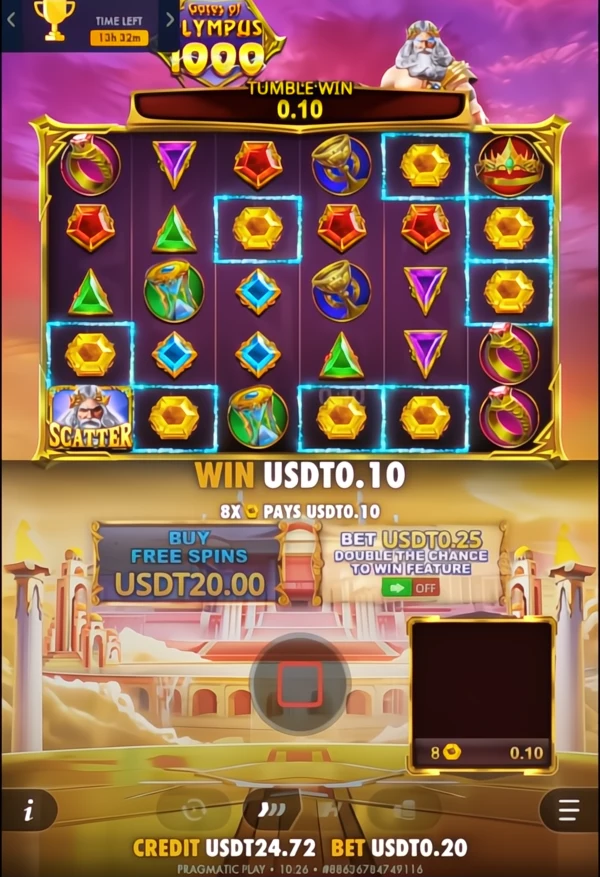 Online slots on the CoinPoker Casino mobile app.