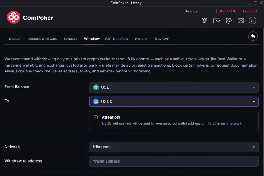 Learn About Withdrawing USD Coin in Online Casinos