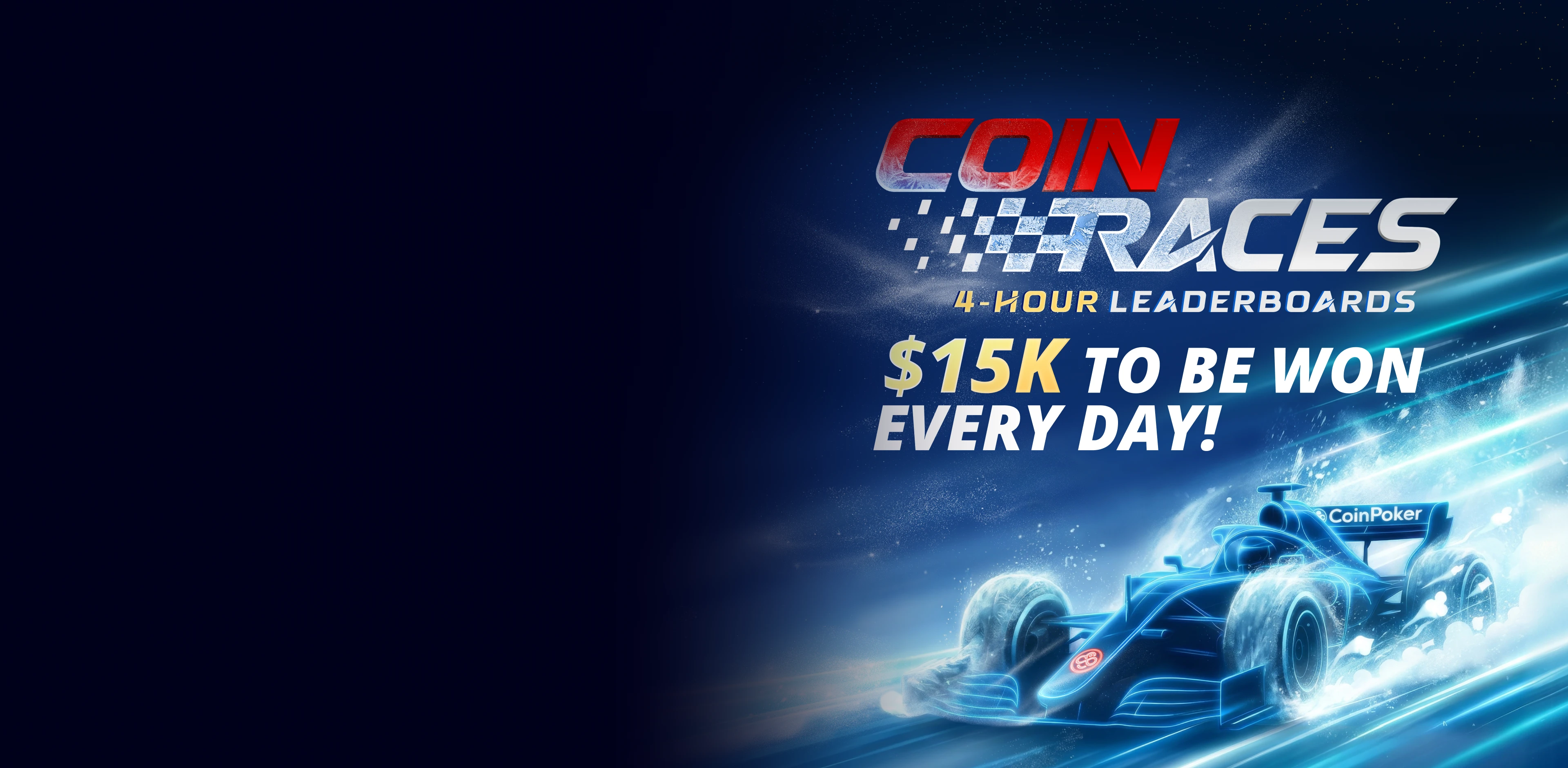 CoinRaces: Our $15,000 Daily Cash Game Leaderboards