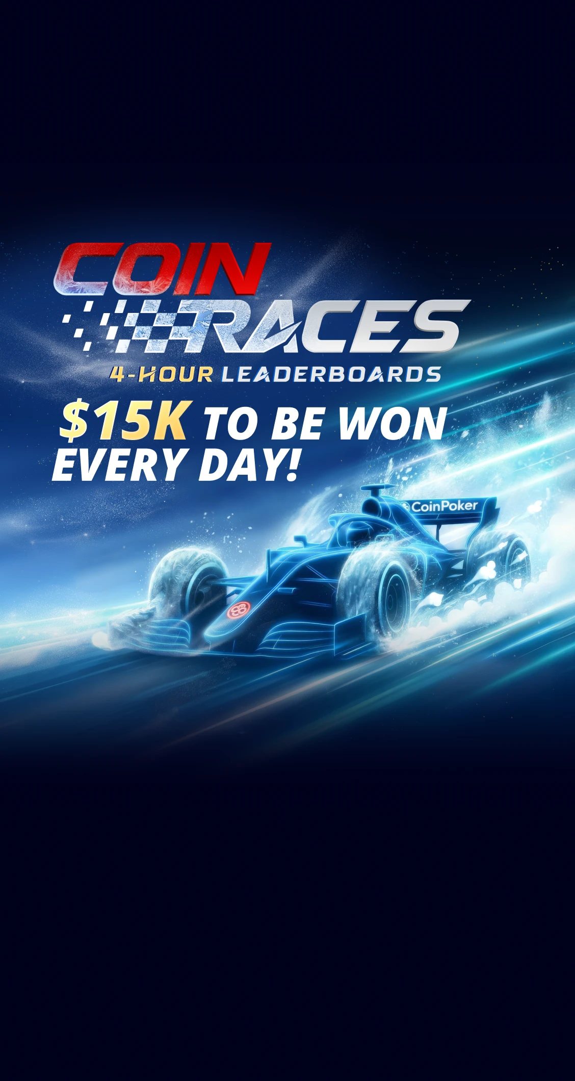 CoinRaces: Our $15,000 Daily Cash Game Leaderboards