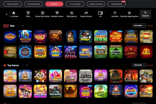 Start playing casino games on CoinPoker's crypto casino.