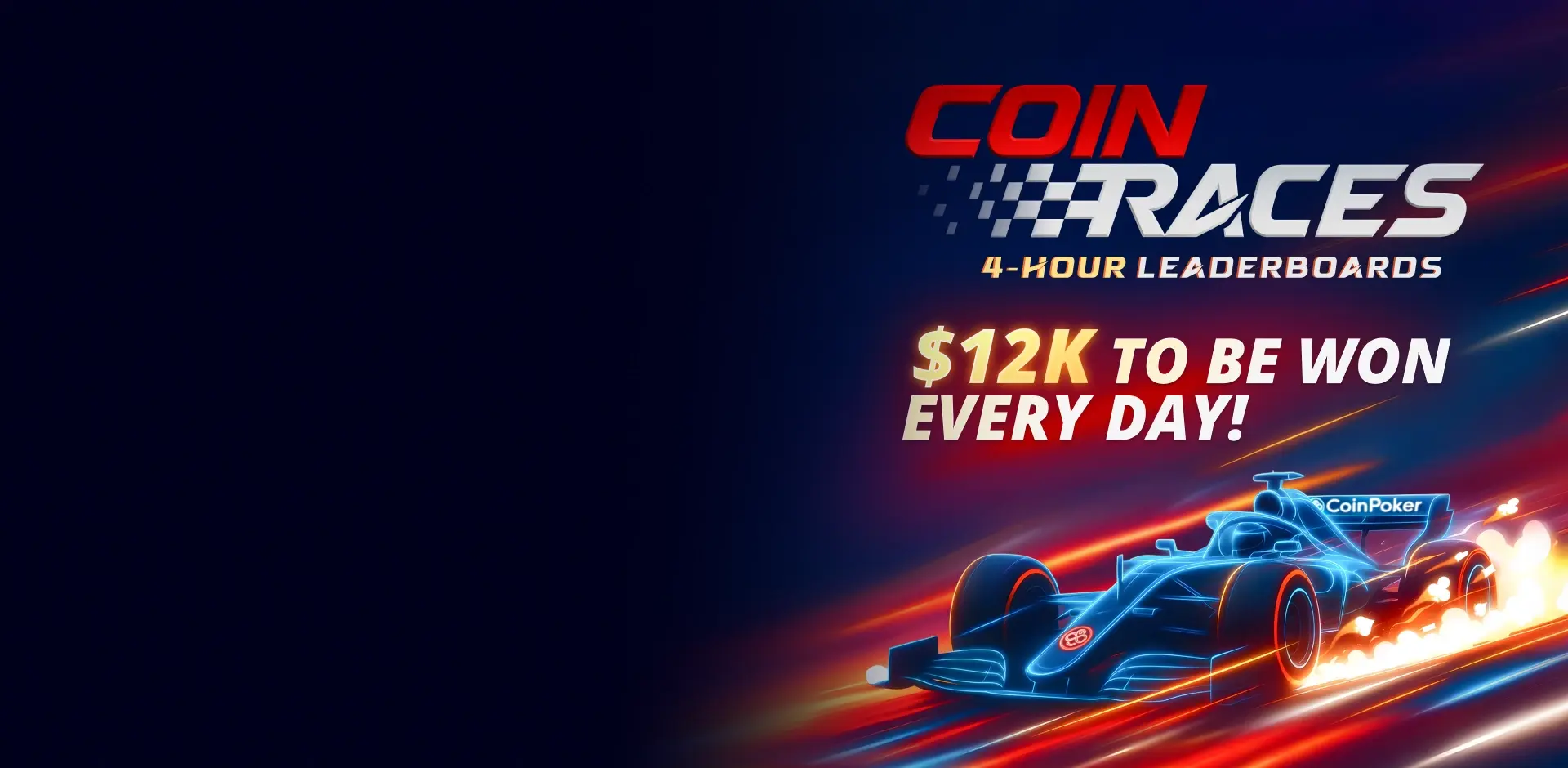 CoinRaces: $12,000 Daily. Now a Permanent Promotion
