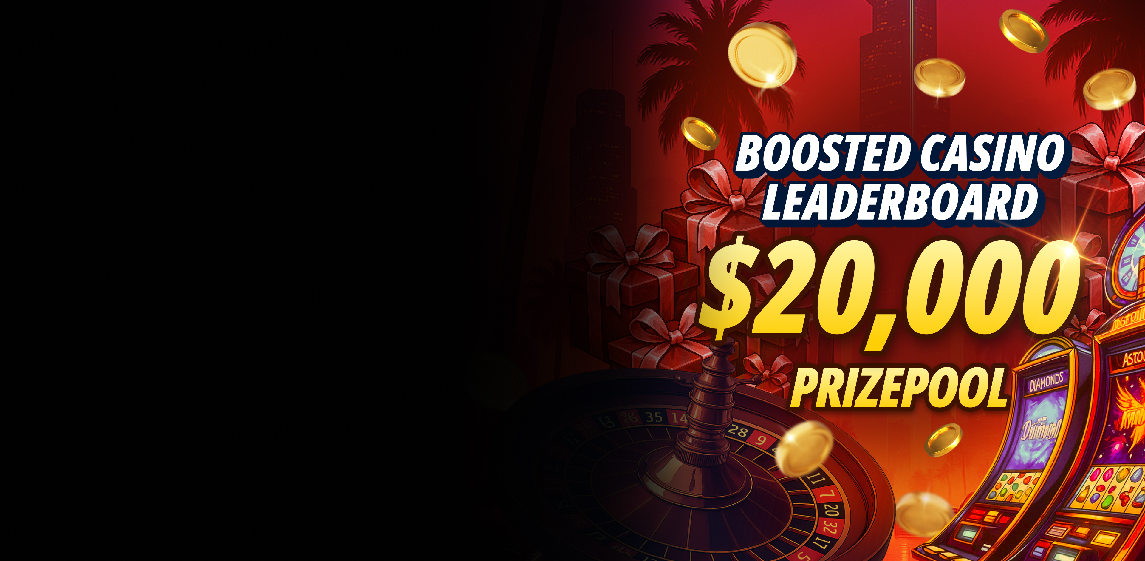 Weekly Casino Leaderboard: Boosted $20K Prize Pool