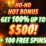 Casino – Ho-Ho Hot Bonus: 100% up to $500