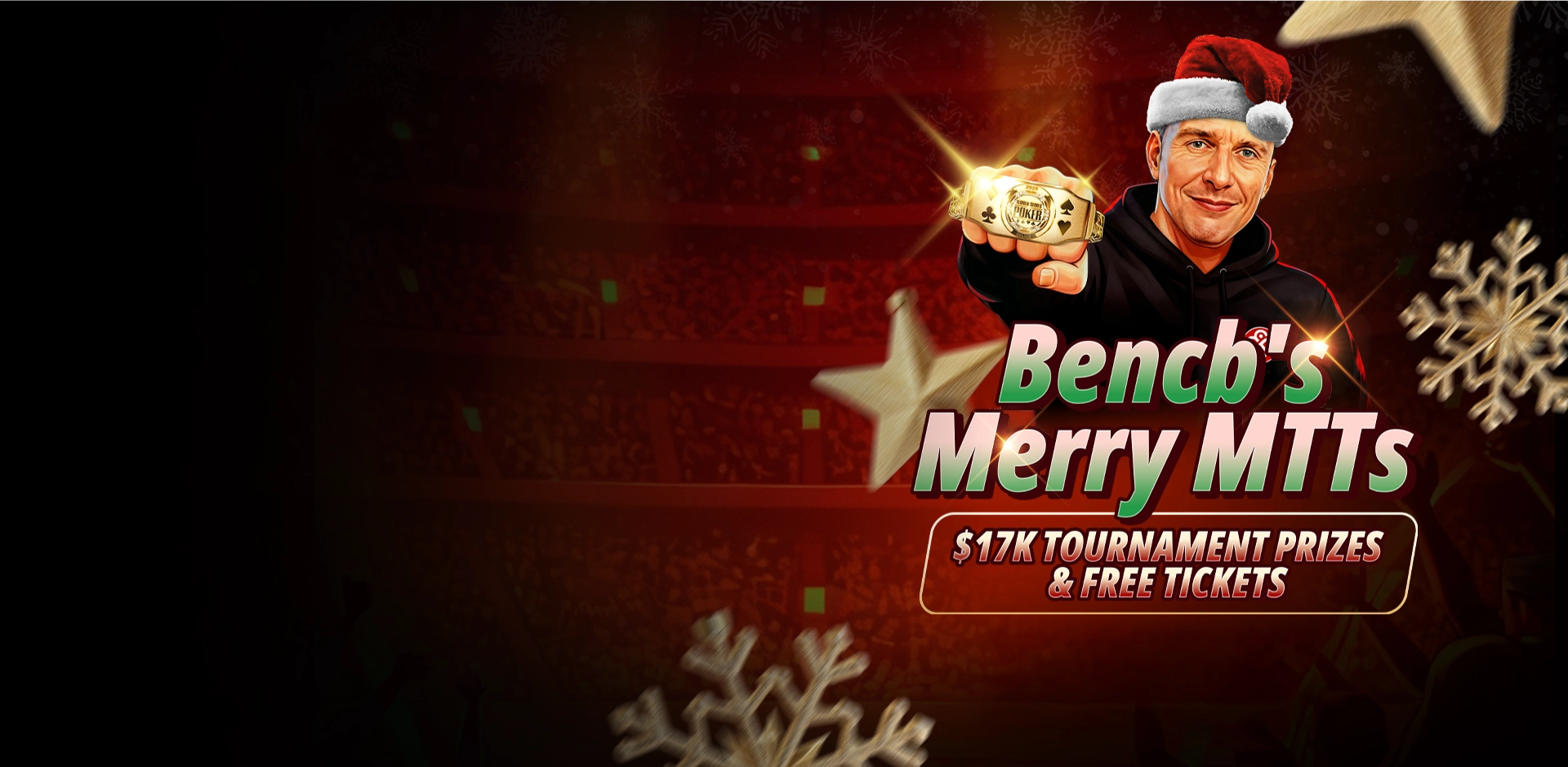 Bencb's Merry MTTs: $17K Tournament Prizes & Free Tickets