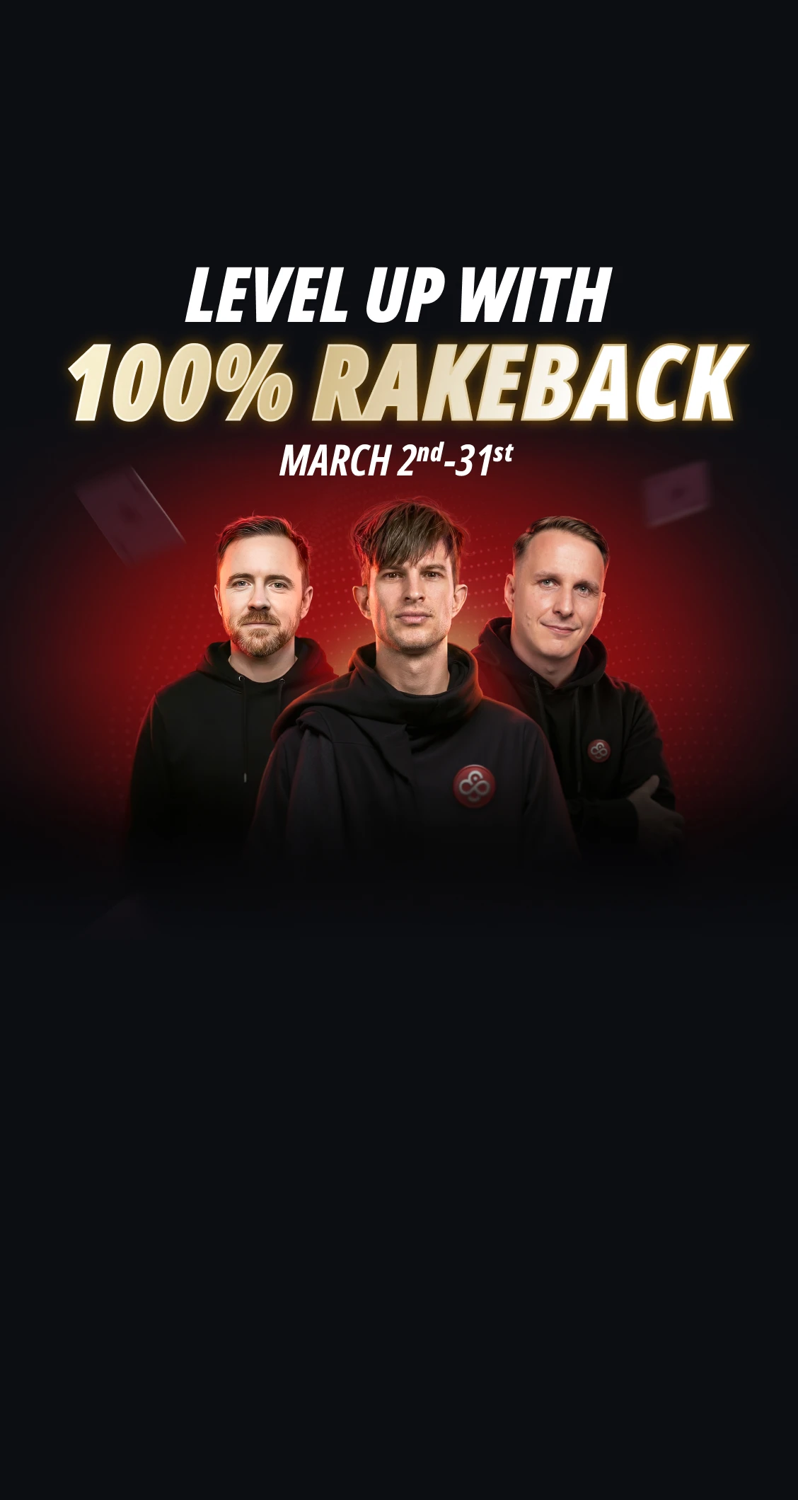 <br />
CoinPoker 100% Rakeback:<br />
All Rake Paid Back in March