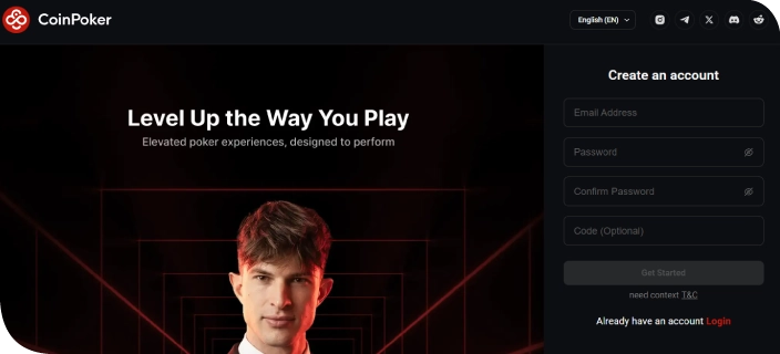 Register & Download CoinPoker