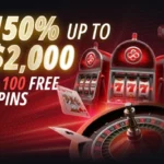 150% Casino Welcome Bonus + 100 Free Spins