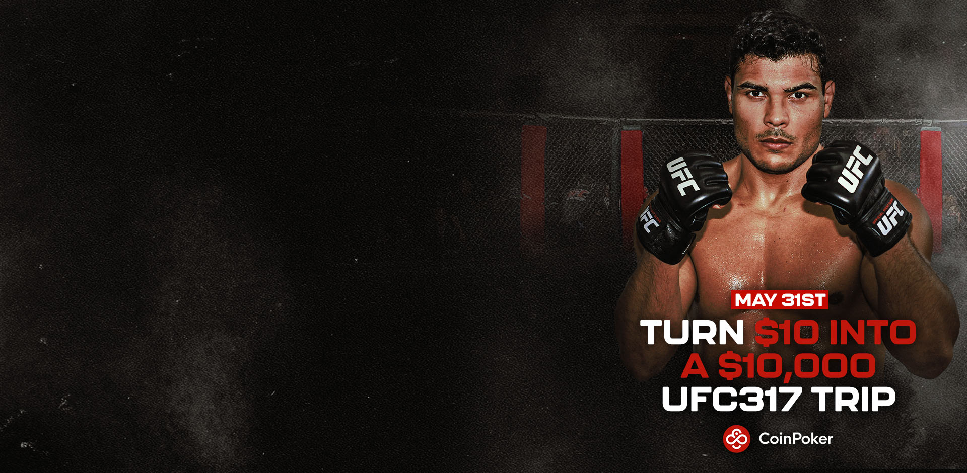 奮戰直闖UFC 317：用$10贏得<br>與Paulo Costa共度的$10,000夢幻體驗！