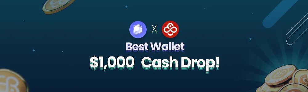 Best Wallet 每月$1,000大放送